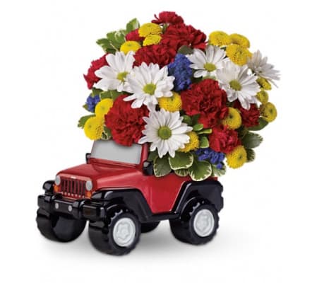 Jeep® Wrangler Blazing Trails Bouquet by Teleflora