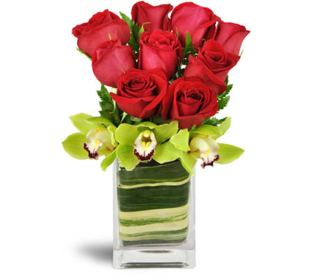 Exotic Rose Orchid Vase™