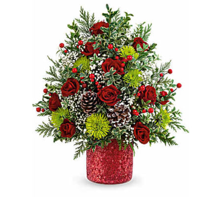 The Teleflora's Holiday Cheer Tree