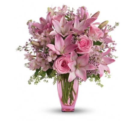 Teleflora's Pink Pink Bouquet with Pink Roses