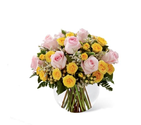 The FTD® Soft Serenade™ Rose Bouquet