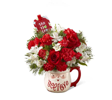 The FTD® Believe™ Mug Bouquet by Hallmark 2016