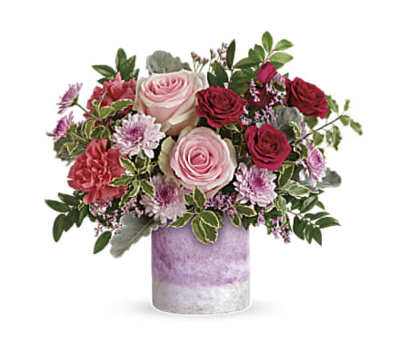Teleflora's Washed In Pink Bouquet