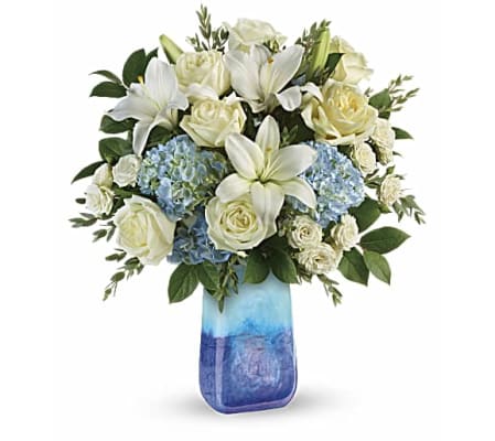 Teleflora's Ocean Sparkle Bouquet