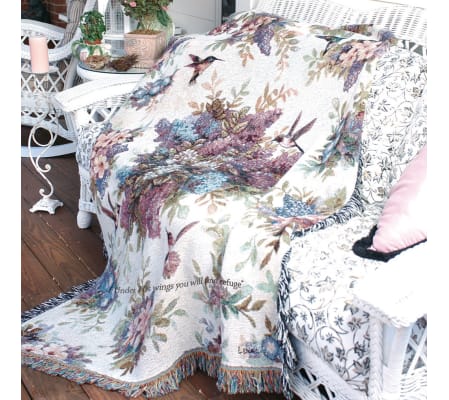 Memorial Throw Hummingbird