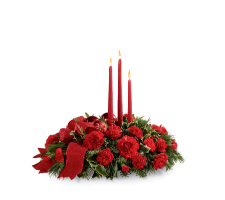 The FTD® Lights of the Season™ Centerpiece