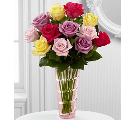 The Mixed Rose Bouquet