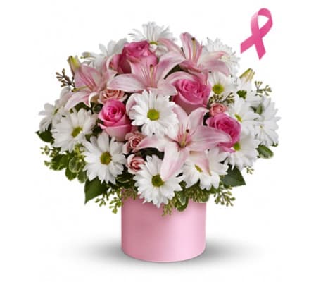 Teleflora's Pink Hope and Courage Bouquet