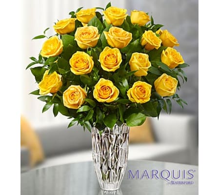 Marquis by Waterford® Premium Yellow Roses -
