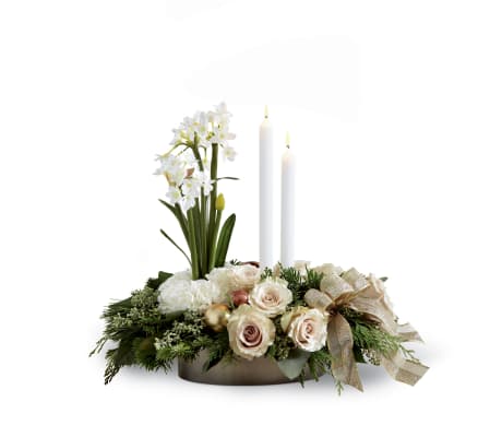 The FTD® Glowing Elegance™ Centerpiece