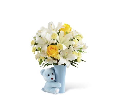 The FTD® Baby Boy Big Hug® Bouquet