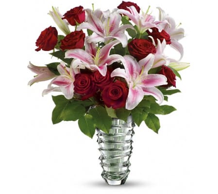 Teleflora's Melt My Heart Long Stemmed