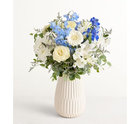 Treasured Memories ™ Blue and White