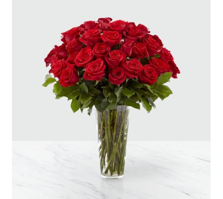 The FTD's Exquisite Long Stem Red Rose Bouquet™