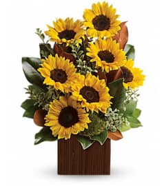 You are Golden Bouquet. An arrangement by Fine's Flowers. You are Golden Bouquet. An arrangement by Fine's Flowers.