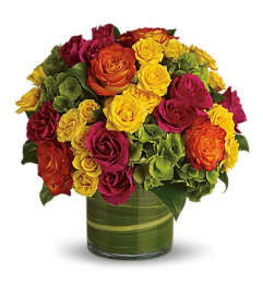 blossoms in vogue. An arrangement by Fine's Flowers.