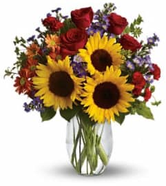 Pure Autumn Happiness. An arrangement by Vaillant Florist.