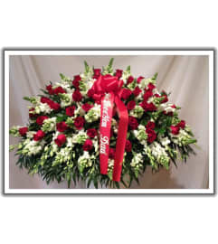 fond memories spray. An arrangement by Jerome Florist.