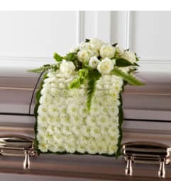 Flower blanket. An arrangement by Flowers By Stephanie.