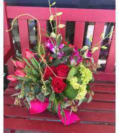 Bunches of Beauty. An arrangement by Flower Snobs at Cityview.