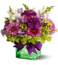 Cheerful Wishes. An arrangement by Flowers By Stephanie.