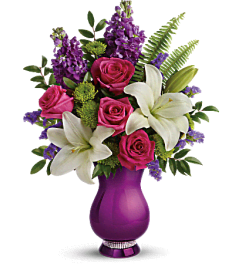 Teleflora's Sparkle And Shine Bouquet. An arrangement by Sunrise Greenery.