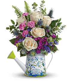 Teleflora's Splendid Garden Bouquet. An arrangement by Sunrise Greenery.