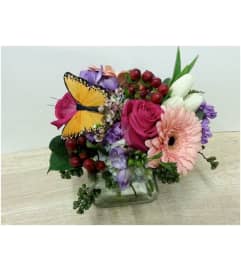 Butterfly Beauty. An arrangement by Clark County Floral.