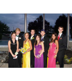 CUSTOM PROM BOUQUET. An arrangement by Flowers by Priscilla.