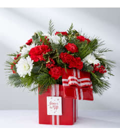 DaySpring® Jesus is the Gift™ Bouquet By FTD®. An arrangement by Anderson Flowers.