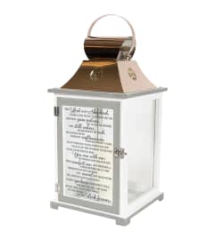 23rd PSALM MEMORIAL LANTERN. An arrangement by J.D. Ballantine's Flowers and Gifts.
