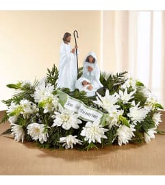 God's Gift of Love Centerpiece. An arrangement by Emotional Bonding.