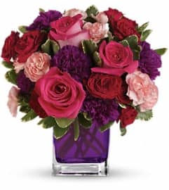 Bejeweled Beauty TEV19-1. An arrangement by Jennifer's Flowers and Gifts.