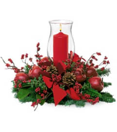 Heavenly Hurricane Bouquet. An arrangement by Jennifer's Flowers and Gifts.