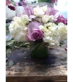 LAVENDER LOVE. An arrangement by Commerce Flowers. LAVENDER LOVE. An arrangement by Commerce Flowers.