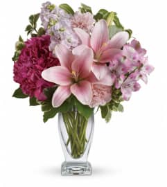 Blush of Love. An arrangement by Chelsea Florist, Inc.