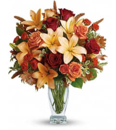 Fall Fantasia. An arrangement by Chelsea Florist, Inc.