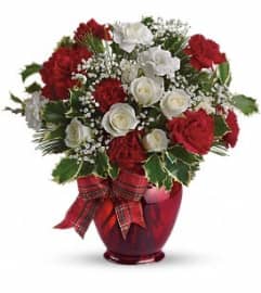 Holiday Splendor. An arrangement by Chelsea Florist, Inc.