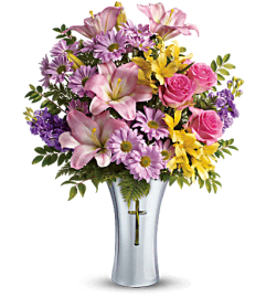 Bright Bouquet. An arrangement by Shalimar Flower Shop.