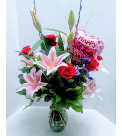 XOXO. An arrangement by Violeta's Flower Shop.