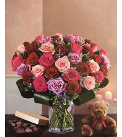 Lavish Love Bouquet. An arrangement by Magic Flowers Inc..