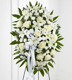 Deep Sympathy. An arrangement by Lasting Expressions Floral Designs.