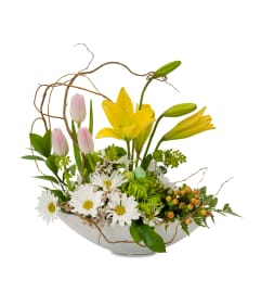 The Catalina. An arrangement by The Flower Patch Florist. The Catalina. An arrangement by The Flower Patch Florist.