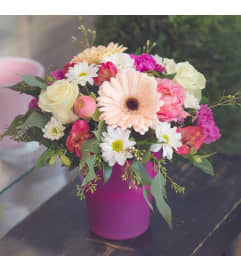 Pleasantly in the Pink. An arrangement by Napanee Blooms.