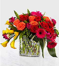 Color Intensity. An arrangement by Brickell Exclusive Blooms.