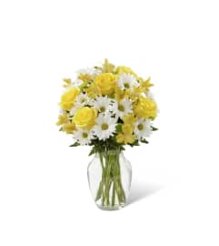 Sunny Sentiments™ Bouquet by FTD®. An arrangement by Lori's Hearts and Flowers.