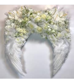 Beautiful Angel Wings. An arrangement by Galbraith Florist.