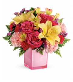 Pop Of Fun Bouquet. An arrangement by Flowers of Jacksonville.