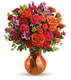 Fancy Free Bouquet. An arrangement by Flowers of Jacksonville.
