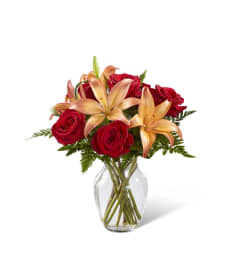 Fall Fire™ Bouquet. An arrangement by Anderson Flowers.